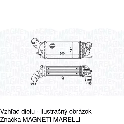 Chladiče vzduchu (Intercoolery) POLCAR 2333J81X - obr. 2