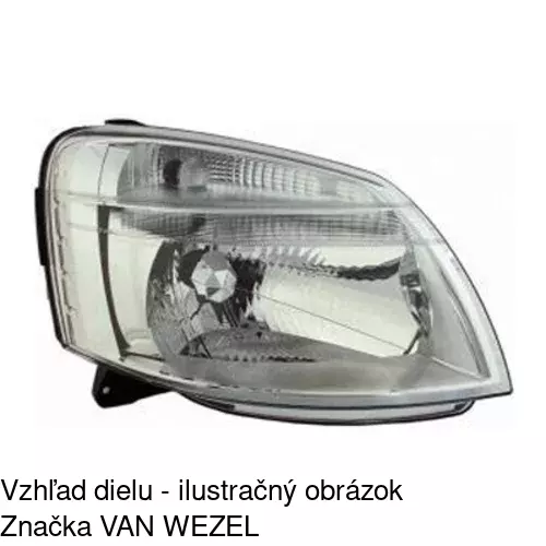 Hlavný reflektor POLCAR 235110-T - obr. 5