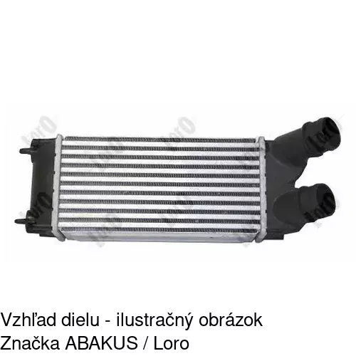 Chladiče vzduchu (Intercoolery) POLCAR 2351J8-2 - obr. 3