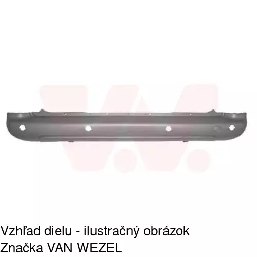 Zadný nárazník POLCAR 23529612J - obr. 1