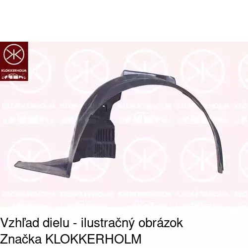 Podblatník (plast) POLCAR 2397FL1Q