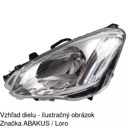 Hlavný reflektor POLCAR 23U109-E - obr. 3