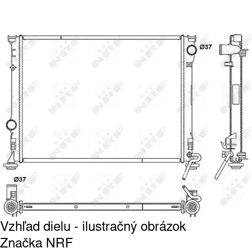 Chladiče vody POLCAR 243108-4