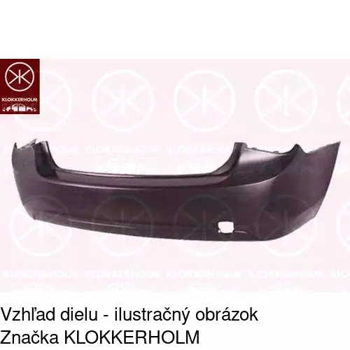 Zadný nárazník POLCAR 250896-2