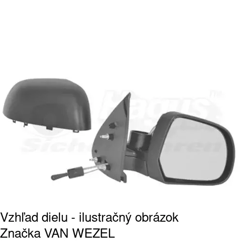 Vonkajšie zrkadlo POLCAR 2708521E - obr. 4