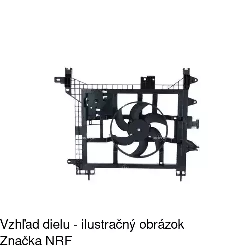 Ventilátory chladičov POLCAR 282023W3