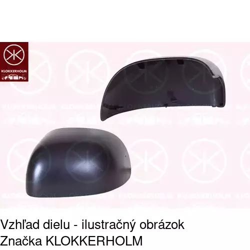 Rám vonkajšieho zrkadla POLCAR 300355T1M - obr. 4