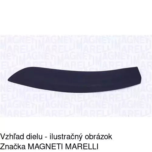 Lišta nárazníka POLCAR 30039615