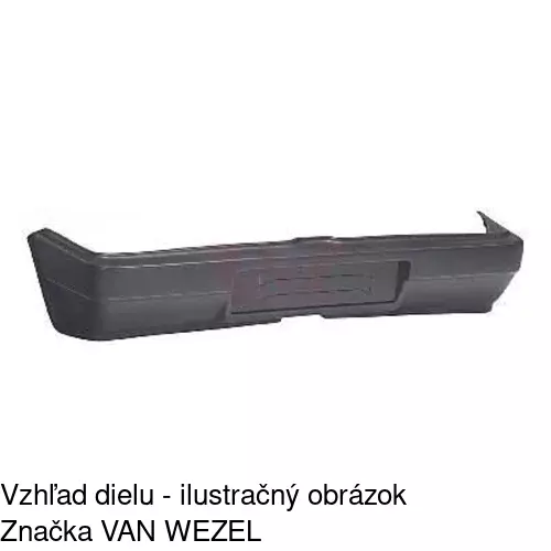 Zadný nárazník 300496 /POLCAR/ - obr. 1