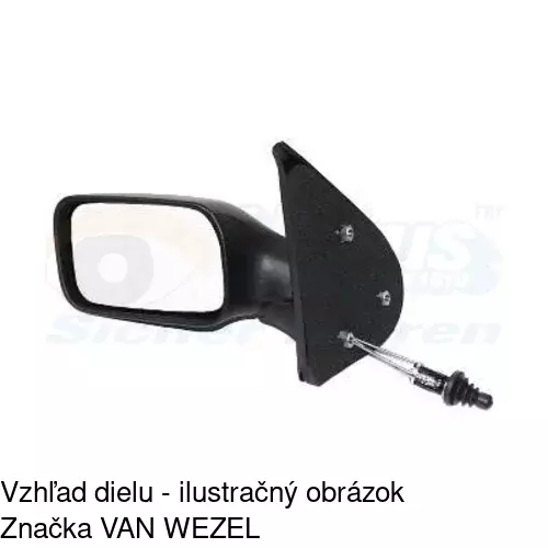 Vonkajšie zrkadlo POLCAR 3005512E - obr. 5