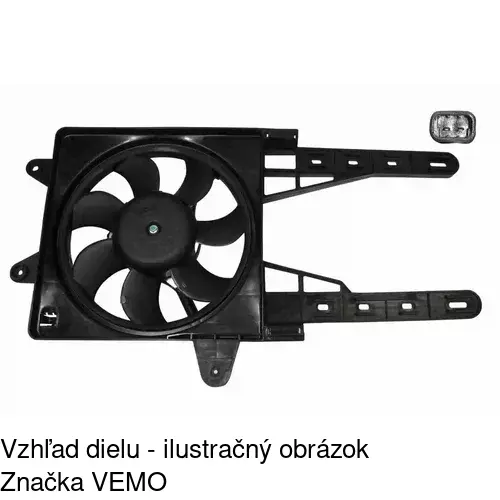 Ventilátory chladičov POLCAR 301723W2 - obr. 1