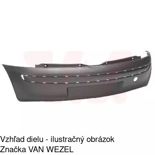 Zadný nárazník POLCAR 3022964Q - obr. 2