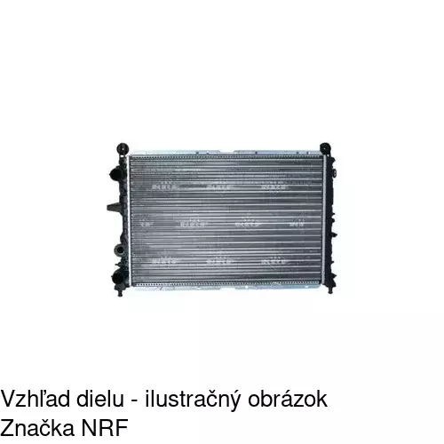 Chladiče vody POLCAR 302608-3 - obr. 1