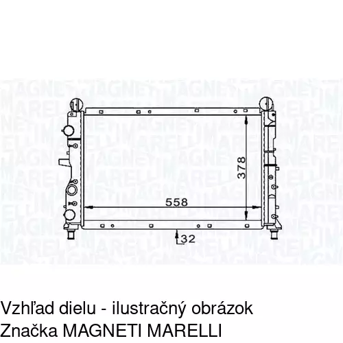 Chladiče vody POLCAR 302608-3 - obr. 2