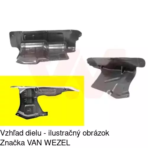 Kryt motora POLCAR 30303471 - obr. 1