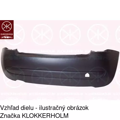 Zadný nárazník POLCAR 303596