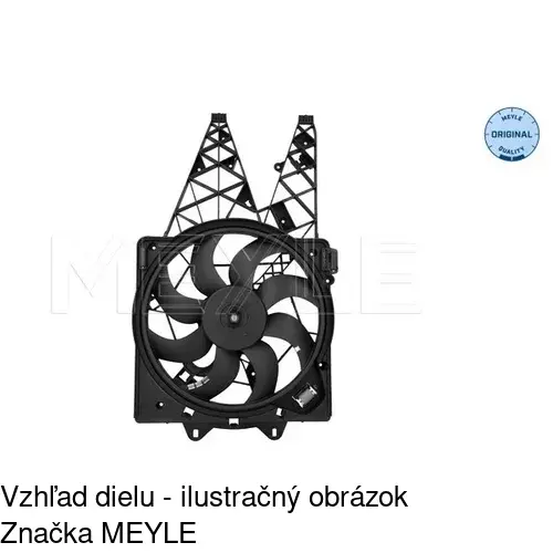 Ventilátory chladičov POLCAR 304223W3X - obr. 2