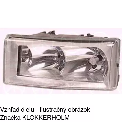 Hlavný reflektor POLCAR 3052091E - obr. 1