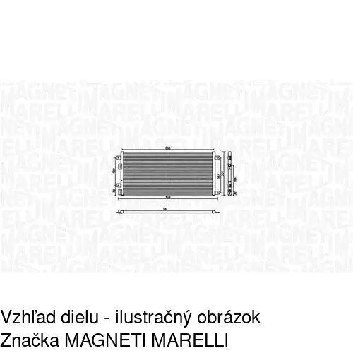 Chladiče klimatizácie POLCAR 3052K82X