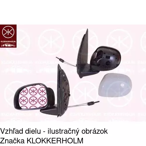 Vonkajšie zrkadlo POLCAR 30A1511E - obr. 2