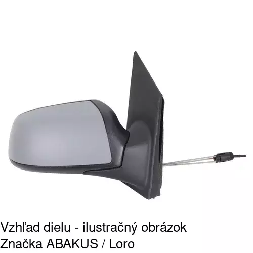 Vonkajšie zrkadlo POLCAR 3202521E - obr. 4