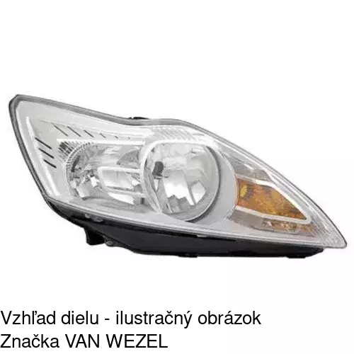 Hlavný reflektor POLCAR 320510-E - obr. 5