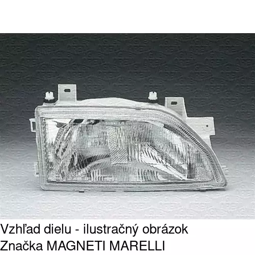 Hlavný reflektor POLCAR 3206100E - obr. 1