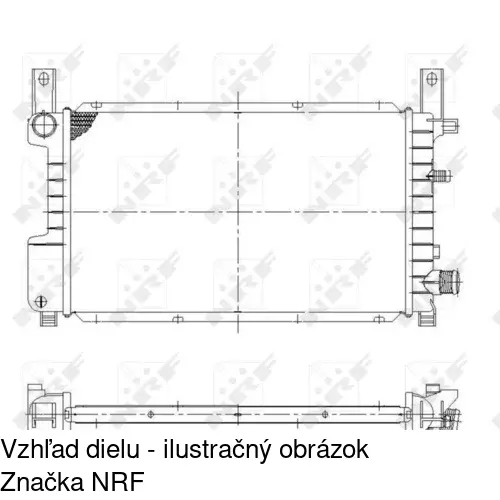 Chladiče vody POLCAR 320908-4 - obr. 1