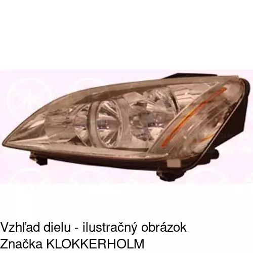 Hlavný reflektor POLCAR 3235100E - obr. 4