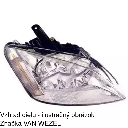 Hlavný reflektor POLCAR 3235100E - obr. 5