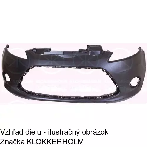 Predný nárazník POLCAR 3238072Q