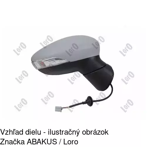 Vonkajšie zrkadlo POLCAR 3238524E - obr. 1