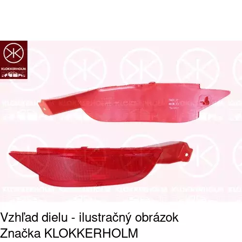 Záslepka hmlovky POLCAR 323898-E - obr. 1