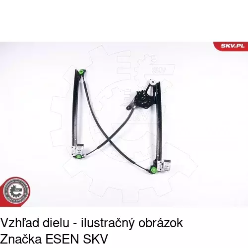 Mechanizmus sťahovania okna elektrický bez motora POLCAR 3240PSG2 - obr. 5