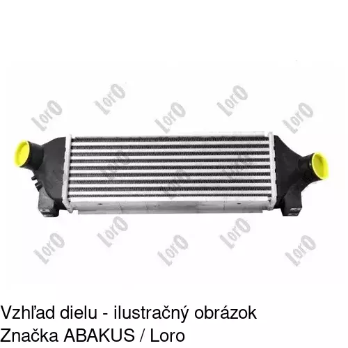 Chladiče vzduchu (Intercoolery) POLCAR 3247J83X - obr. 2