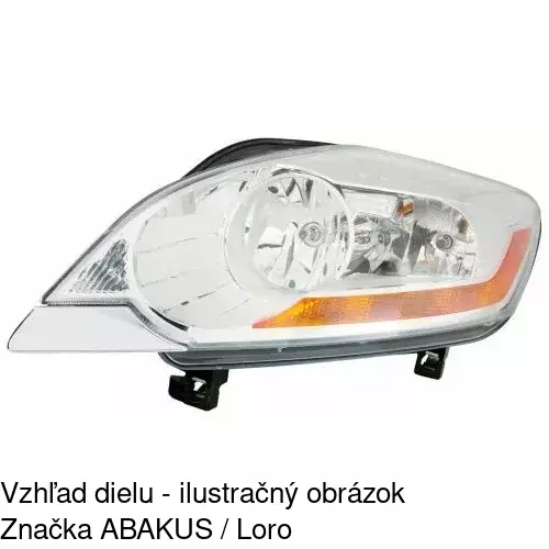 Hlavný reflektor POLCAR 3252090E - obr. 2