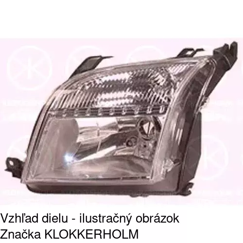 Hlavný reflektor POLCAR 3257100E - obr. 1