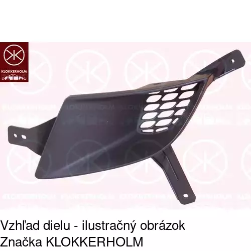 Kryt v nárazníku POLCAR 401527-1