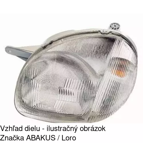 Hlavný reflektor POLCAR 4040091E