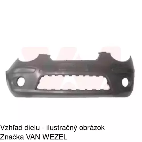 Predný nárazník POLCAR 410707 - obr. 1