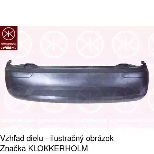 Zadný nárazník POLCAR 410796