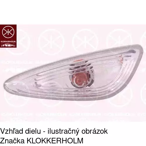 Bočná smerovka POLCAR 41A1200E - obr. 1