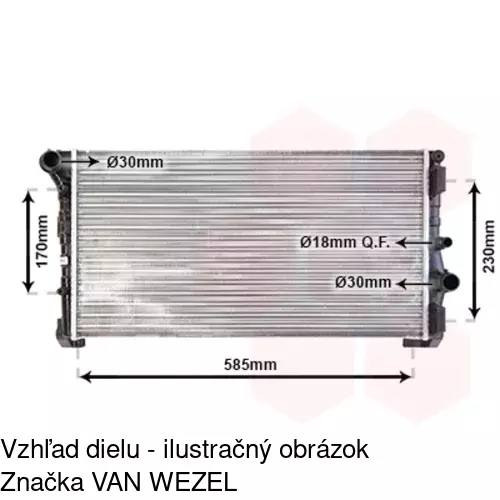 Chladiče vody POLCAR 420208A6 - obr. 5