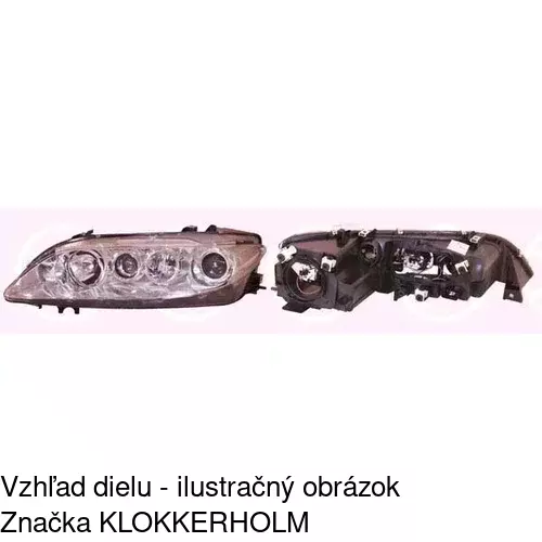 Hlavný reflektor POLCAR 4519101U