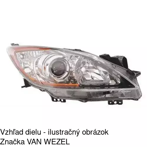 Hlavný reflektor POLCAR 4542101E - obr. 2