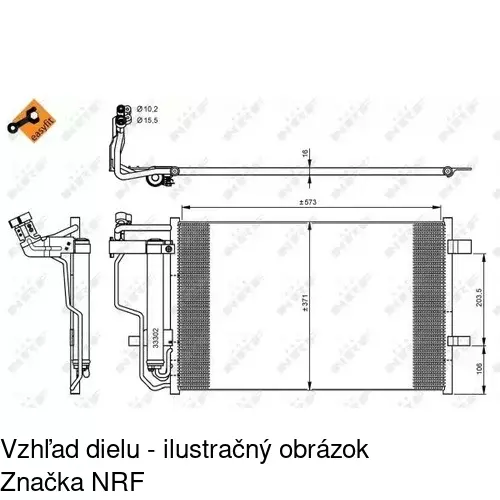 Chladiče klimatizácie POLCAR 4542K8C1