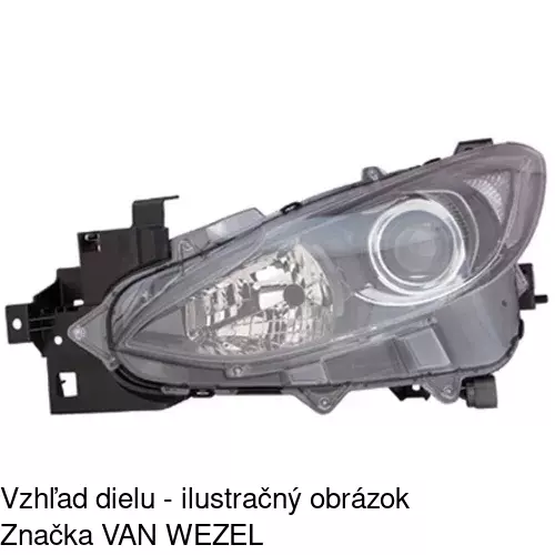 Hlavný reflektor POLCAR 45C2090E - obr. 4