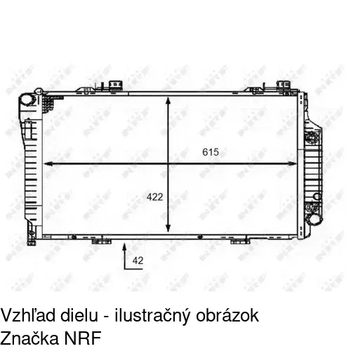 Chladiče vody POLCAR 50020801