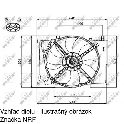 Ventilátory chladičov POLCAR 500223W4 - obr. 1