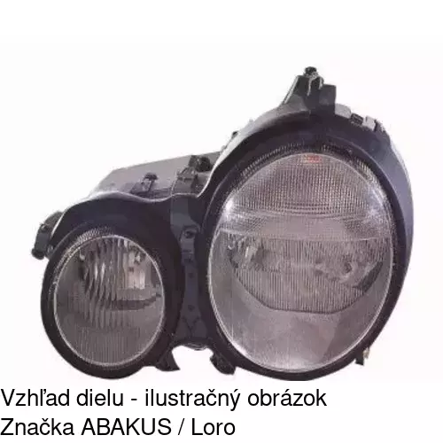 Hlavný reflektor POLCAR 5015105H